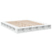 Cadru de pat alb 180x200 cm din lemn prelucrat - WALTI WALTI