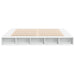 Cadru de pat alb 180x200 cm din lemn prelucrat - WALTI WALTI