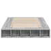 Cadru de pat, gri sonoma, 140x190 cm, lemn prelucrat - WALTI WALTI