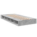 Cadru de pat, gri beton, 100x200 cm, lemn prelucrat - WALTI WALTI