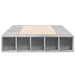 Cadru de pat, gri beton, 75x190 cm, lemn prelucrat - WALTI WALTI