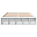 Cadru de pat, alb, 150x200 cm, lemn prelucrat - WALTI WALTI