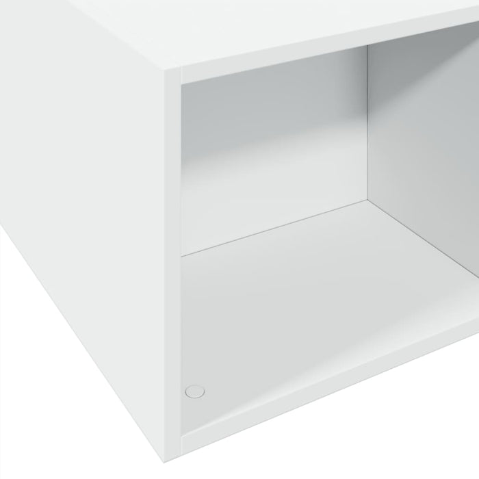 Cadru de pat, alb, 150x200 cm, lemn prelucrat - WALTI WALTI