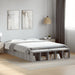 Cadru de pat, gri sonoma, 140x200 cm, lemn prelucrat - WALTI WALTI