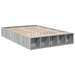 Cadru de pat, gri sonoma, 140x190 cm, lemn prelucrat - WALTI WALTI