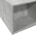 Cadru de pat, gri beton, 135x190 cm, lemn prelucrat - WALTI WALTI