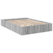 Cadru de pat, gri sonoma, 135x190 cm, lemn prelucrat - WALTI WALTI