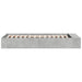 Cadru de pat, gri beton, 90x200 cm, lemn prelucrat - WALTI WALTI