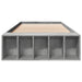 Cadru de pat, gri beton, 90x190 cm, lemn prelucrat - WALTI WALTI