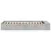 Cadru de pat, gri beton, 90x190 cm, lemn prelucrat - WALTI WALTI