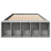 Cadru de pat, gri beton, 75x190 cm, lemn prelucrat - WALTI WALTI