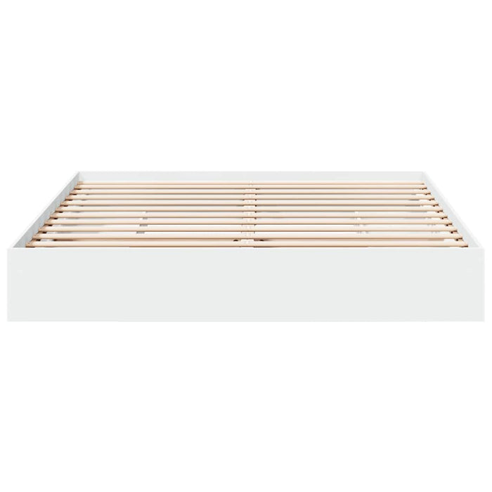 Cadru de pat cu sertare, alb, 180x200 cm, lemn prelucrat - WALTI WALTI