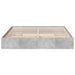 Cadru de pat cu sertare, gri beton, 180x200 cm, lemn prelucrat - WALTI WALTI