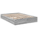 Cadru de pat cu sertare gri sonoma 150x200 cm lemn prelucrat - WALTI WALTI