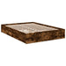 Cadru pat cu sertare stejar fumuriu 120x200 cm lemn prelucrat - WALTI WALTI
