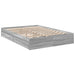 Cadru de pat cu sertare gri sonoma 120x190 cm lemn prelucrat - WALTI WALTI