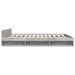 Cadru de pat cu sertare, gri beton, 180x200 cm, lemn prelucrat - WALTI WALTI