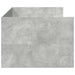 Pat de zi cu sertare fără saltea, gri beton, 100x200 cm - WALTI WALTI