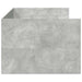 Pat de zi cu sertare fără saltea, gri beton, 90x200 cm - WALTI WALTI