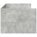 Pat de zi cu sertare fără saltea, gri beton, 90x190 cm - WALTI WALTI