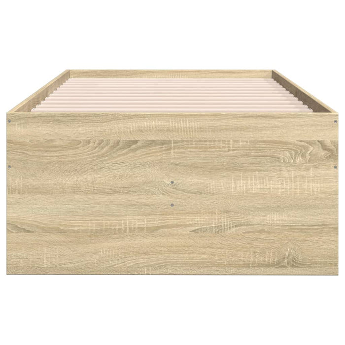Pat de zi cu sertare fără saltea, stejar sonoma, 100x200 cm - WALTI WALTI