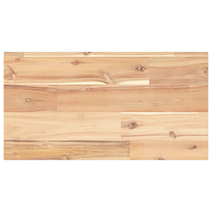 Rafturi plutitoare 2 buc. 40x20x2 cm lemn masiv acacia netratat - WALTI WALTI