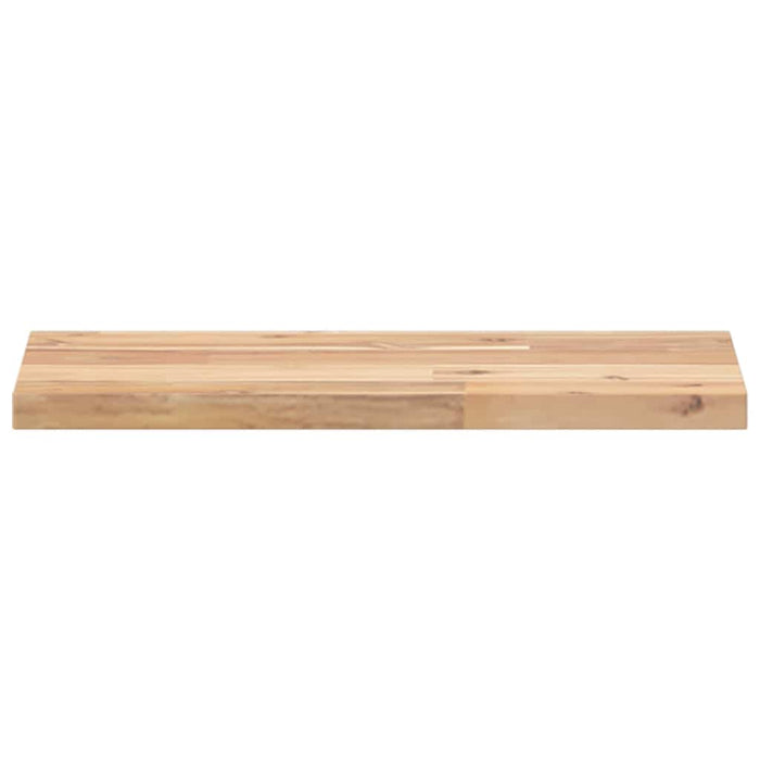 Rafturi suspendate 3 buc. 40x20x2 cm lemn masiv acacia netratat - WALTI WALTI