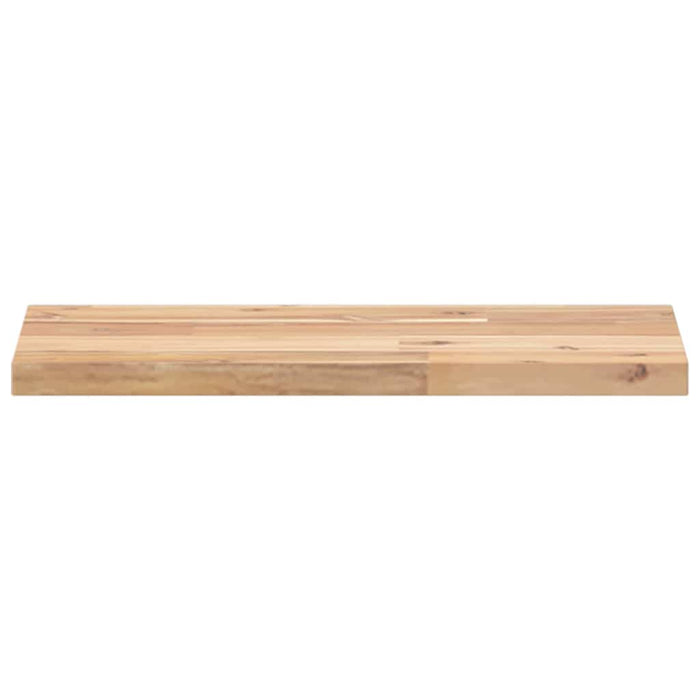 Rafturi suspendate 4 buc. 40x20x2 cm lemn masiv acacia netratat - WALTI WALTI