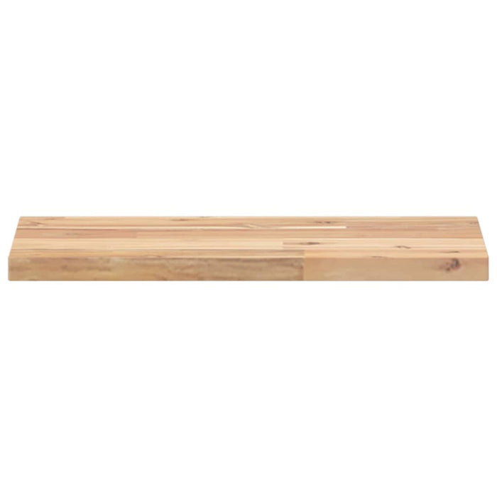 Rafturi suspendate 4 buc. 60x20x2 cm lemn masiv acacia netratat WALTI