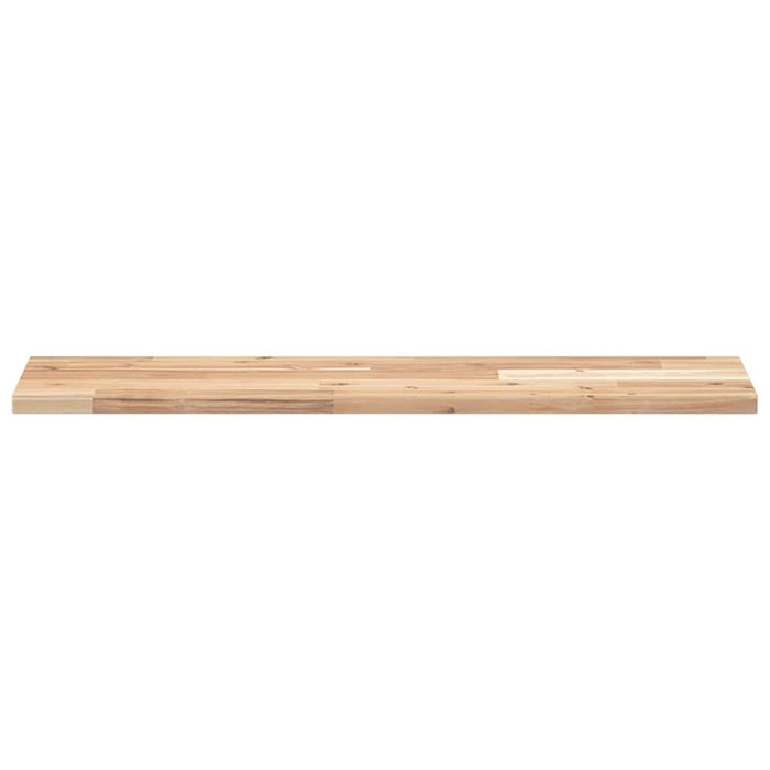 Rafturi suspendate 3 buc. 80x20x2 cm lemn masiv acacia netratat - WALTI WALTI