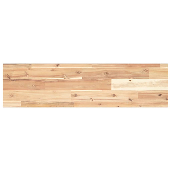 Raft plutitor, 100x20x2 cm, lemn masiv de acacia netratat - WALTI WALTI