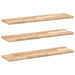 Raft plutitor 3 buc. 100x20x2 cm, lemn masiv de acacia netratat - WALTI WALTI