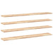 Rafturi plutitoare 4 buc. 120x20x2cm lemn masiv acacia netratat - WALTI WALTI