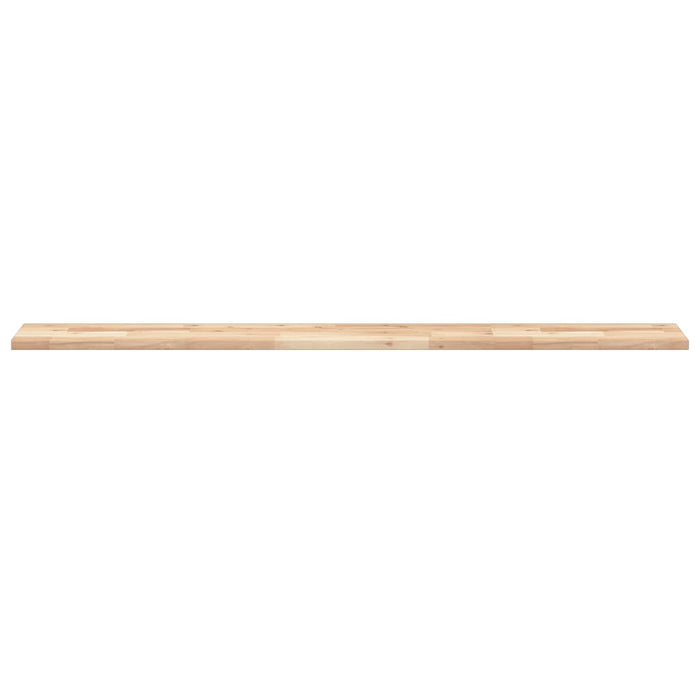 Rafturi plutitoare 2 buc. 140x20x2cm lemn masiv acacia netratat WALTI