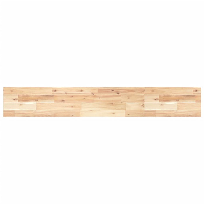 Rafturi suspendate 4 buc. 160x20x2cm lemn masiv acacia netratat - WALTI WALTI