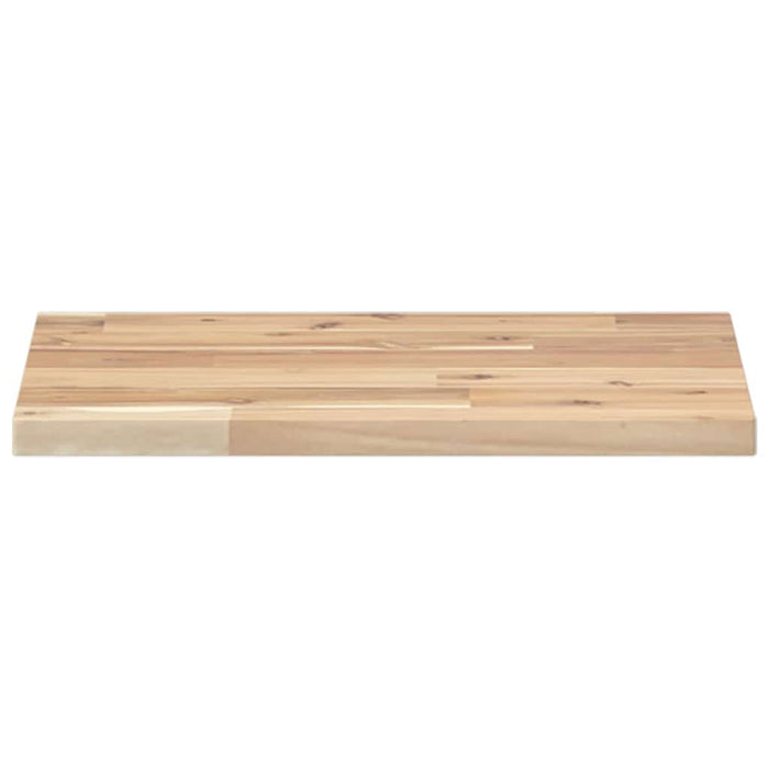 Rafturi plutitoare 2 buc. 40x30x2 cm lemn masiv acacia netratat - WALTI WALTI