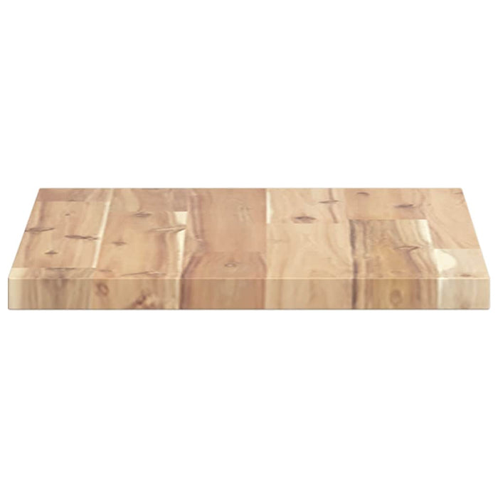 Rafturi plutitoare 2 buc. 40x30x2 cm lemn masiv acacia netratat - WALTI WALTI
