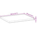 Rafturi plutitoare 2 buc. 40x30x2 cm lemn masiv acacia netratat - WALTI WALTI