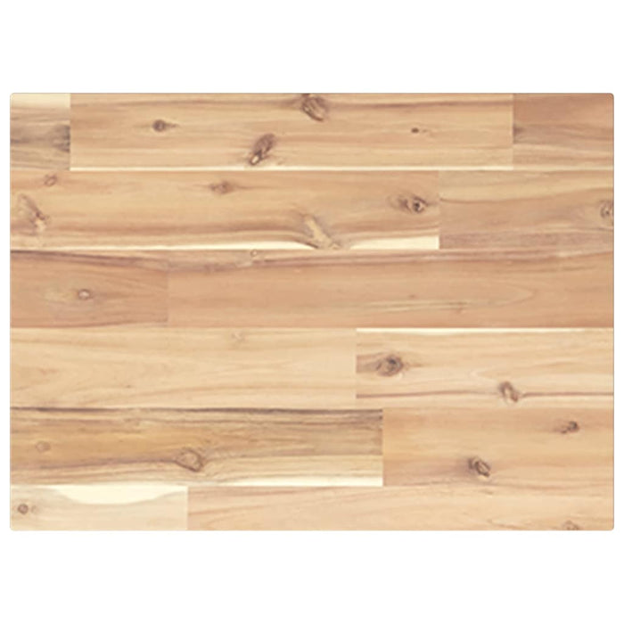 Rafturi plutitoare 3 buc. 40x30x2 cm lemn masiv acacia netratat - WALTI WALTI