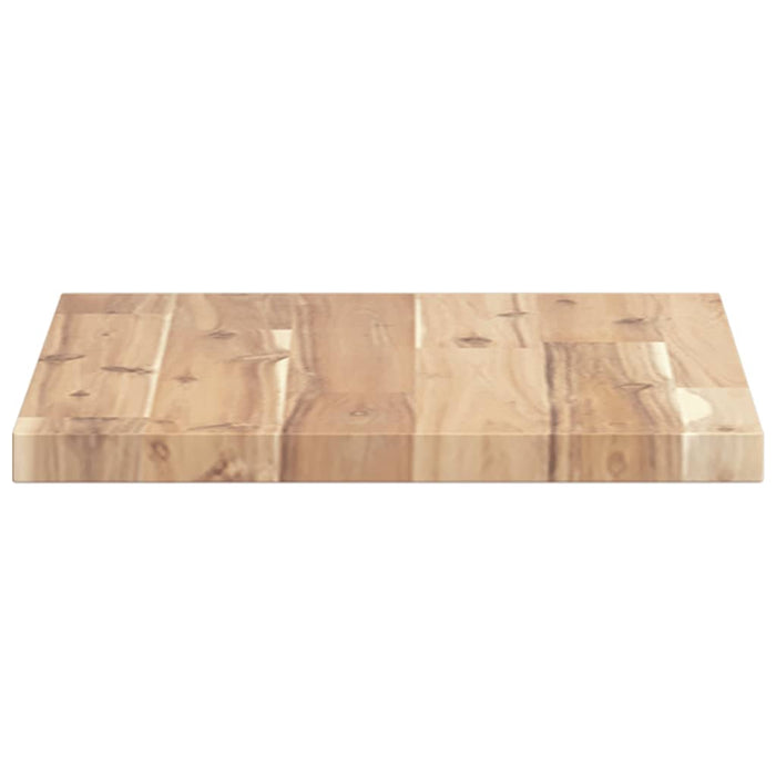 Rafturi suspendate 3 buc. 60x30x2 cm lemn masiv acacia netratat WALTI