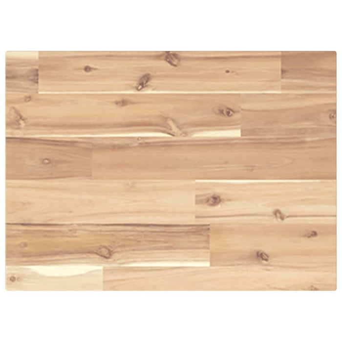 Rafturi suspendate 3 buc. 60x30x2 cm lemn masiv acacia netratat WALTI