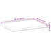 Rafturi suspendate 4 buc. 60x30x2 cm lemn masiv acacia netratat - WALTI WALTI