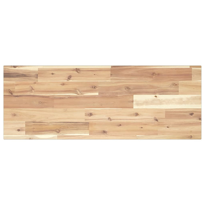 Raft plutitor, 100x30x2 cm, lemn masiv de acacia netratat - WALTI WALTI
