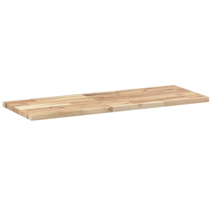 Raft plutitor, 100x30x2 cm, lemn masiv de acacia netratat - WALTI WALTI