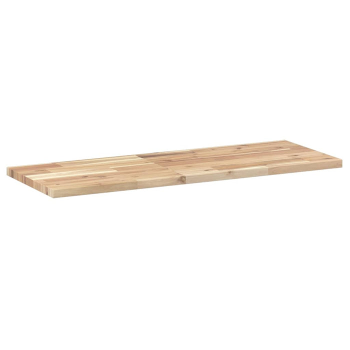 Raft plutitor, 100x30x2 cm, lemn masiv de acacia netratat - WALTI WALTI