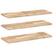 Rafturi plutitoare 3 buc. 100x30x2cm lemn masiv acacia netratat - WALTI WALTI