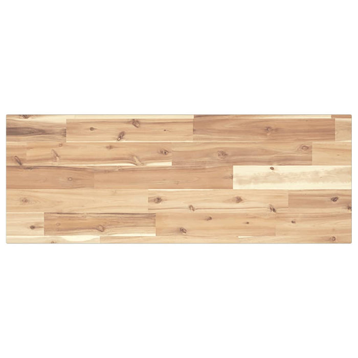 Rafturi plutitoare 3 buc. 100x30x2cm lemn masiv acacia netratat - WALTI WALTI