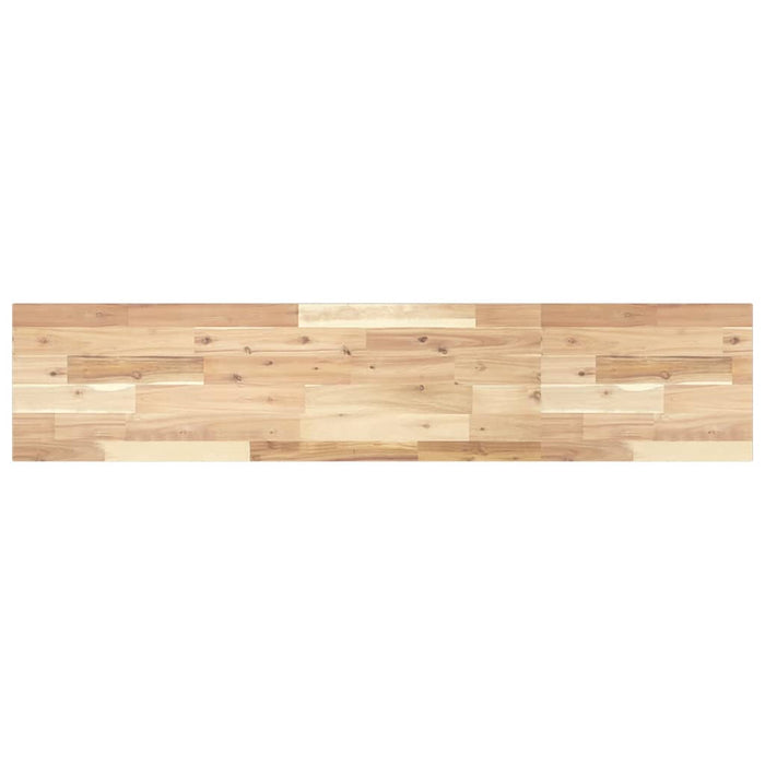 Rafturi plutitoare 3 buc. 120x30x2cm lemn masiv acacia netratat - WALTI WALTI