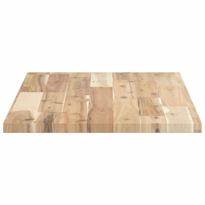 Rafturi suspendate 3 buc. 60x40x2 cm lemn masiv acacia netratat - WALTI WALTI