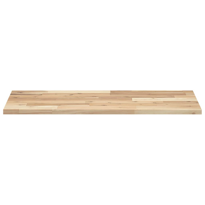 Raft suspendat, 80x40x2 cm, lemn masiv de acacia netratat - WALTI WALTI